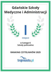 Najlepsza Szkoła policealna w rankingu serwisu Trojmiasto.pl